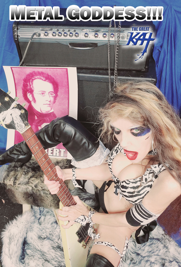 NEW SCHUBERT'S "MOMENT MUSICAL" - New RECORDING & MUSIC VIDEO by THE GREAT KAT!! 