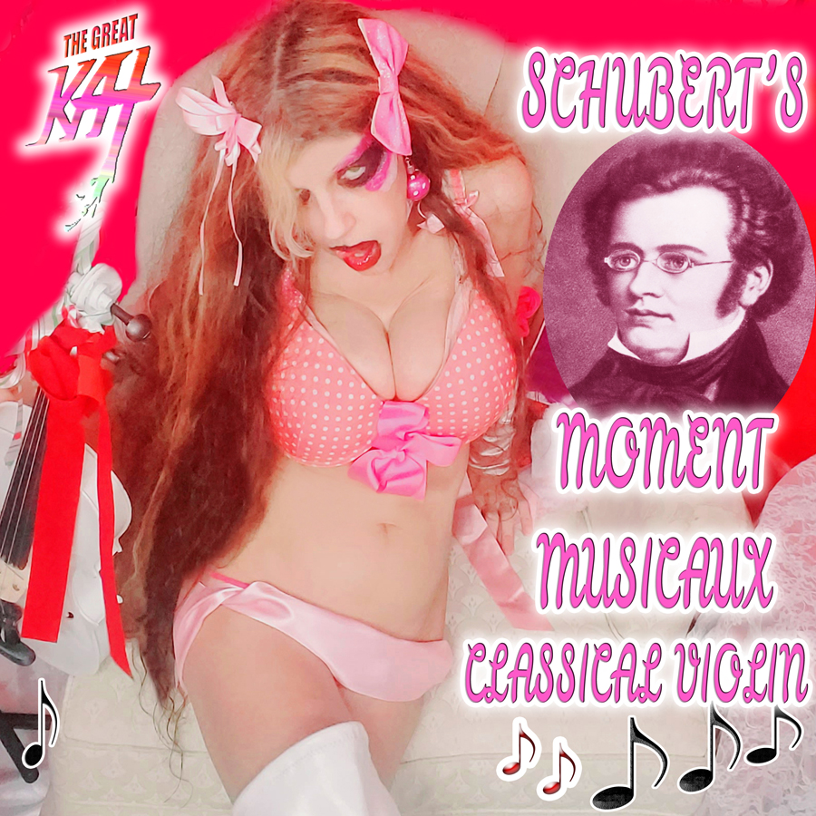 NEW! Schubert's "Moment Musical" � Famous Masterpiece by Franz Schubert Shredded by Musical Guitar Goddess Great Kat - World Premiere on iTunes