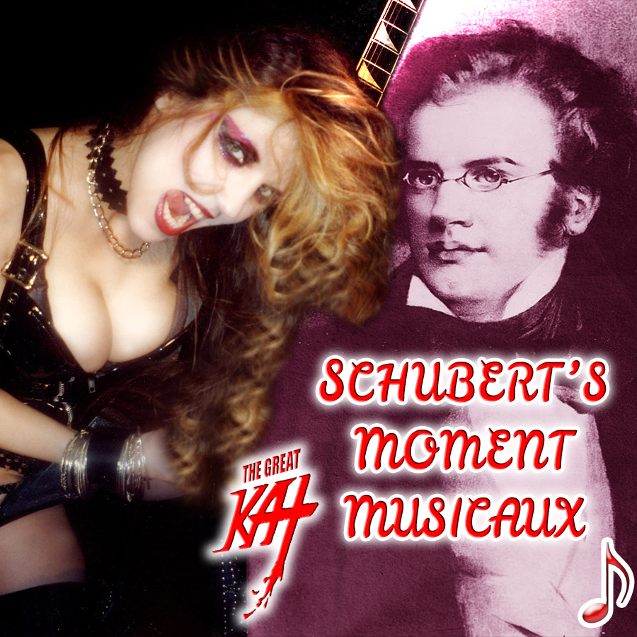 NEW! Schubert's "Moment Musical" � Famous Masterpiece by Franz Schubert Shredded by Musical Guitar Goddess Great Kat - World Premiere on iTunes
