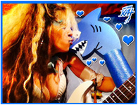 THE GREAT WHITE SHARK LOVES THE GREAT KAT!!!