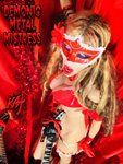 DEMONIC METAL MISTRESS! THE GREAT KAT'S BAZZINI'S THE ROUND OF THE GOBLINS SINGLE PROMO VIDEO