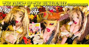 THE FLIGHT OF THE BUMBLE-BEE - THE GREAT KAT GUITAR/VIOLIN DOUBLE VIRTUOSO SHREDDER