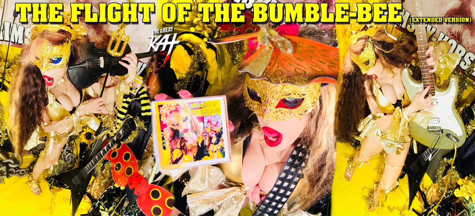THE FLIGHT OF THE BUMBLE-BEE - THE GREAT KAT GUITAR/VIOLIN DOUBLE VIRTUOSO SHREDDER