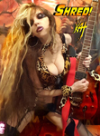 NEW "SHRED!" 12-MUSIC VIDEO DVD by THE GREAT KAT!