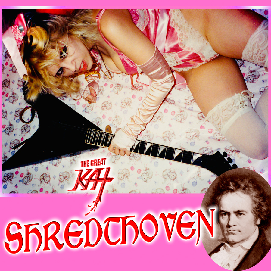"SHREDTHOVEN" SINGLE by THE GREAT KAT! 