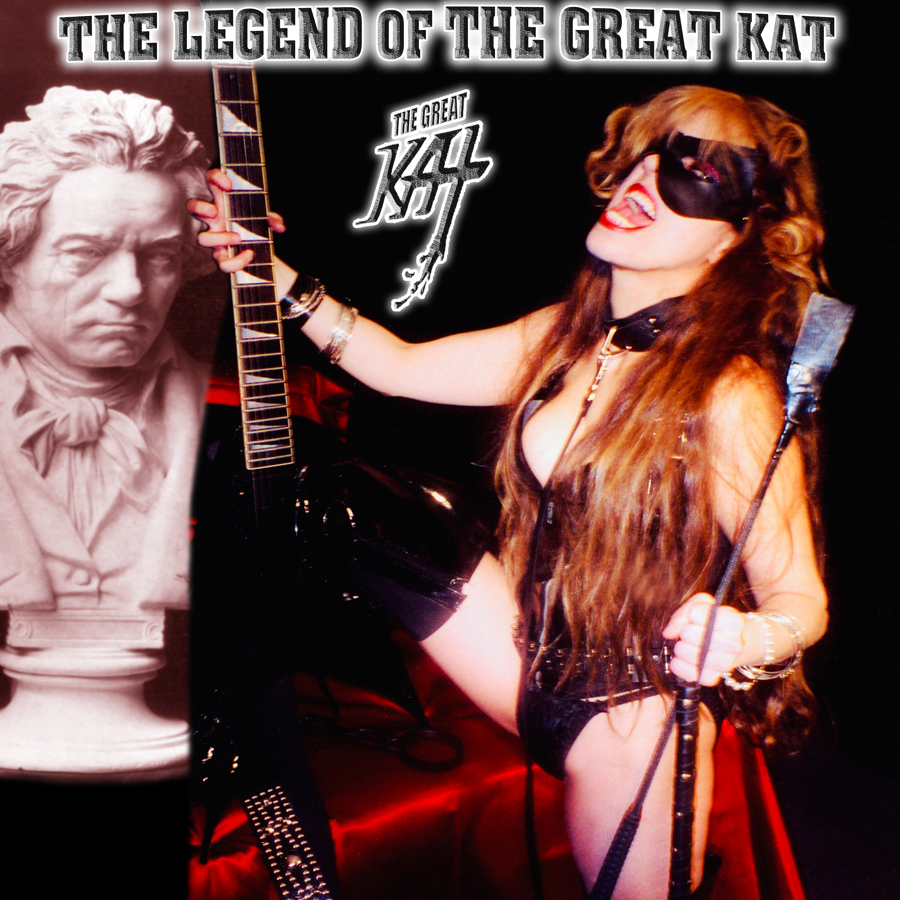 NEW! THE LEGEND OF THE GREAT KAT NEW SINGLE by The Great Kat! Classical Musics Only Hope for The Future is The Great Kat Metal Legend! Outrageous Spoken Word/Shred/Classical Single! The Great Kat Shreds Guitar/Violin on Beethoven, Paganini, Chopin & Dvorak!
