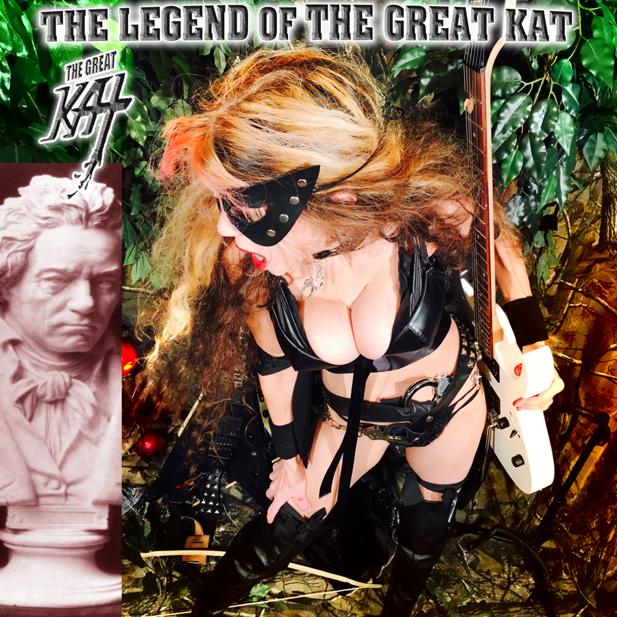 NEW! THE LEGEND OF THE GREAT KAT NEW SINGLE by The Great Kat! Classical Musics Only Hope for The Future is The Great Kat Metal Legend! Outrageous Spoken Word/Shred/Classical Single! The Great Kat Shreds Guitar/Violin on Beethoven, Paganini, Chopin & Dvorak!