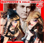NEW! WORLD PREMIERE of THE GREAT KAT'S NEW BEETHOVEN'S "VIOLIN CONCERTO" for Guitar & Violin CD SINGLE  (1:31)! PERSONALIZED AUTOGRAPHED by THE GREAT KAT!! Buy at http://store10552072.ecwid.com/products/166687523