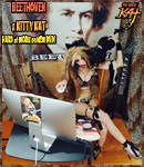 BEETHOVEN & KITTY KAT HARD at WORK on NEW DVD!