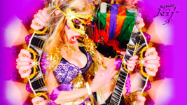 SHRED GODDESS! From THE GREAT KAT'S BAZZINI'S "THE ROUND OF THE GOBLINS" MUSIC VIDEO!!!