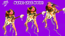 MARDI GRAS MOSH! From THE GREAT KAT'S BAZZINI'S "THE ROUND OF THE GOBLINS" MUSIC VIDEO!!!