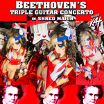 Hot Shred Triplets The Great Kat Releases New Beethoven's "Triple Guitar Concerto in Shred Major" with 3 Guitar Solos!