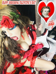 HAPPY SHREDDING VALENTINE'S DAY! BEETHOVEN'S VIOLIN CONCERTO for GUITAR AND VIOLIN! From NEW BEETHOVEN RECORDING AND MUSIC VIDEO! CELEBRATE BEETHOVEN'S 250TH BIRTHDAY-DEC 16, 2020-with THE GREAT KAT REINCARNATION of BEETHOVEN! 