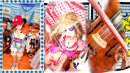 Shredding in BAVARIA! THE GREAT KAT'S BRINDISI WALTZ for VIOLIN AND PIANO MUSIC VIDEO!