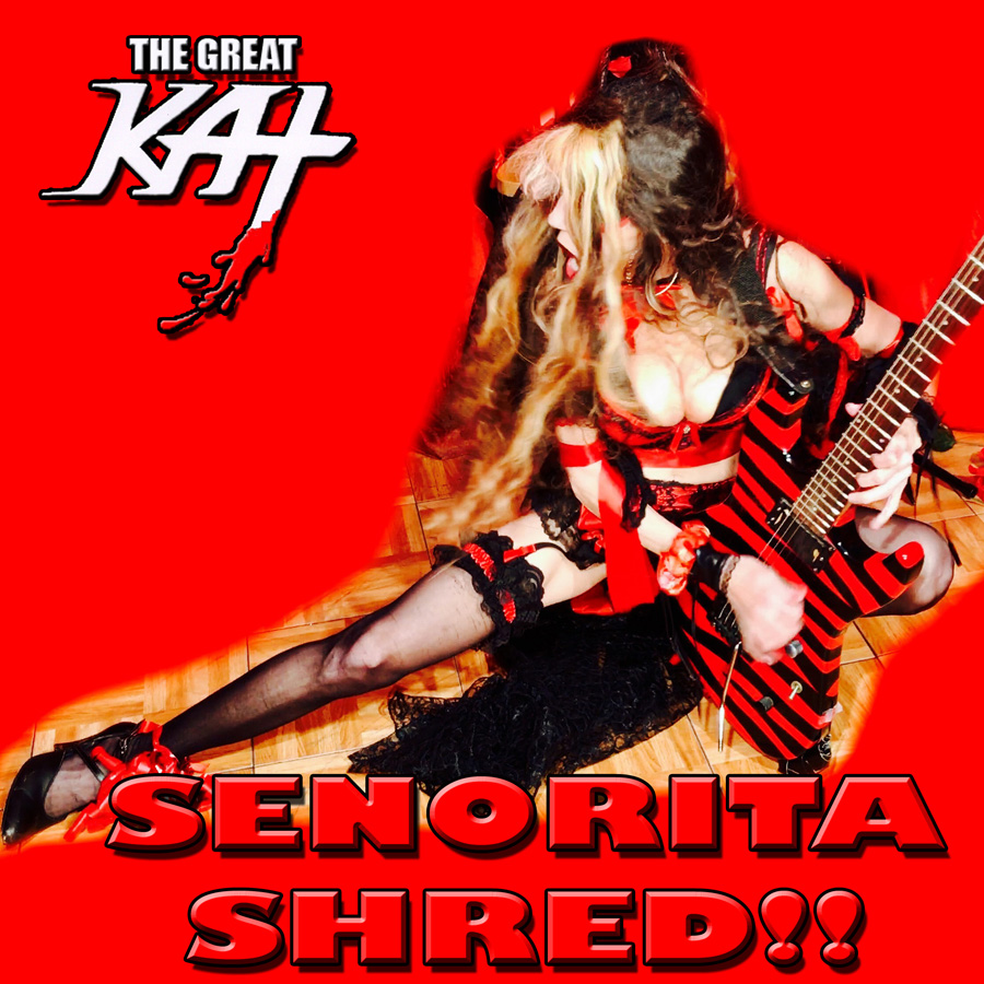 SENORITA SHRED!! From The Great Kat's SARASATE'S "CARMEN FANTASY" MUSIC VIDEO!