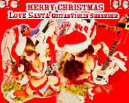 MERRY CHRISTMAS! LOVE SANTA Guitar-Violin SHREDDER!