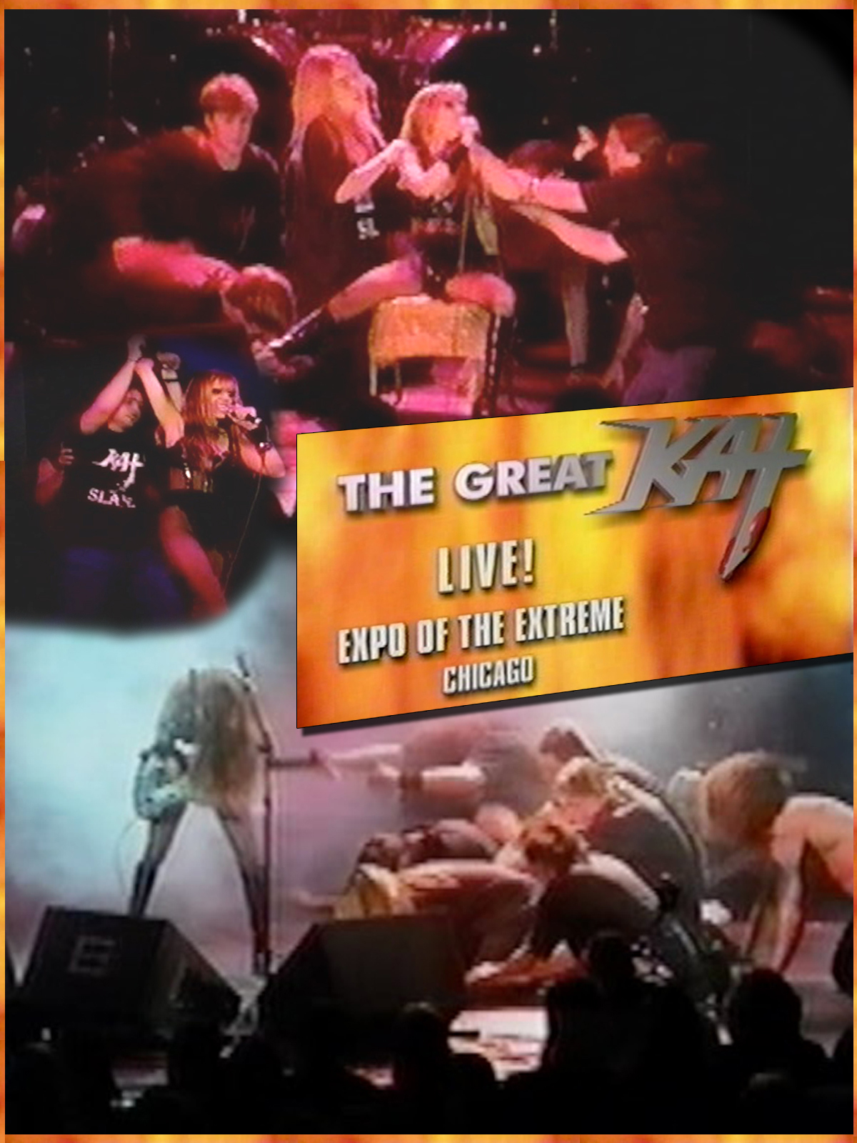 AMAZON PRIME PREMIERES the FAMOUS LIVE AT THE EXPO OF THE EXTREME! VIDEO by THE GREAT KAT GUITAR SHREDDER! Watch the insanity: https://www.amazon.com/dp/B07CMC72NL Bow to your Goddess. The Great Kat Guitar Goddess and her crazed Kat Slaves take over the Expo of the Extreme in this outrageous live concert with insane worshipping, bowing, shredding, headbanging and metal madness! Watch the high priestess of guitar shred scream at her Kat-possessed fans and demand their loyalty, attention and worship. Obey your goddess and watch. https://www.amazon.com/dp/B07CMC72NL