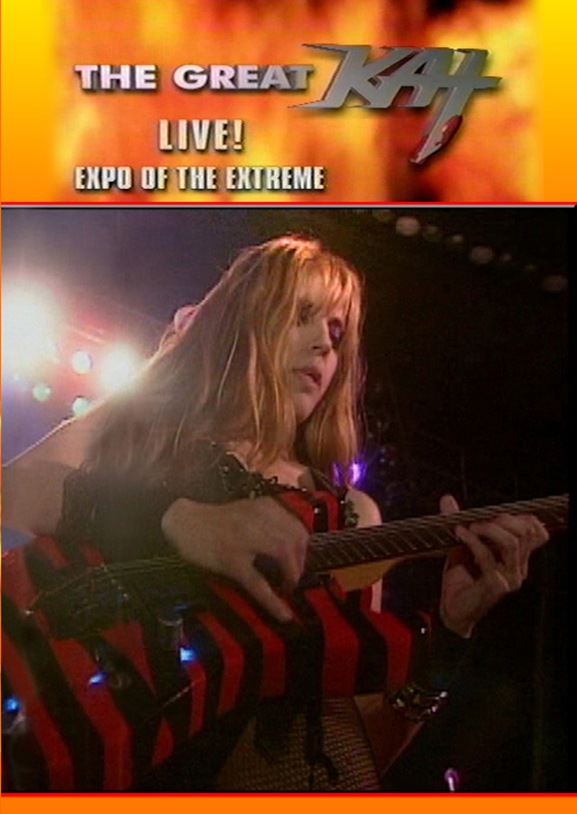 "LIVE AT THE EXPO OF THE EXTREME!" MUSIC  VIDEO SINGLE DVD (Run Time: 5 minutes)! By The Great Kat! PERSONALIZED  AUTOGRAPHED by THE GREAT KAT! (Signed to Customer's Name) http://store10552072.ecwid.com/products/140493063
