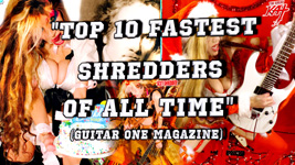 THE GREAT KAT'S "TOP 20 HOT SHRED HOLIDAYS!"  "TOP 10 FASTEST SHREDDERS OF ALL TIME" (Guitar One Magazine)! From The Great Kat's NEW DVD!!!!