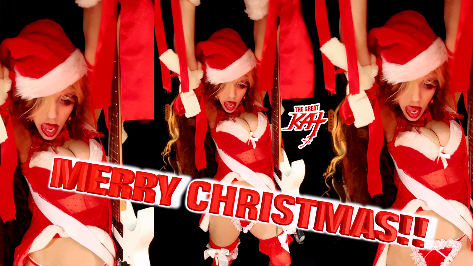 THE GREAT KAT'S "TOP 20 HOT SHRED HOLIDAYS!" "MERRY CHRISTMAS!!" From The Great Kat's NEW DVD!!!!