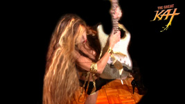 HOT GODDESS THE GREAT KAT SHREDS LISZT'S "HUNGARIAN RHAPSODY" at REHEARSAL for NEW DVD!