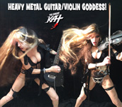 HEAVY METAL GUITAR/VIOLIN GODDESS!! SNEAK PEEK from NEW DVD