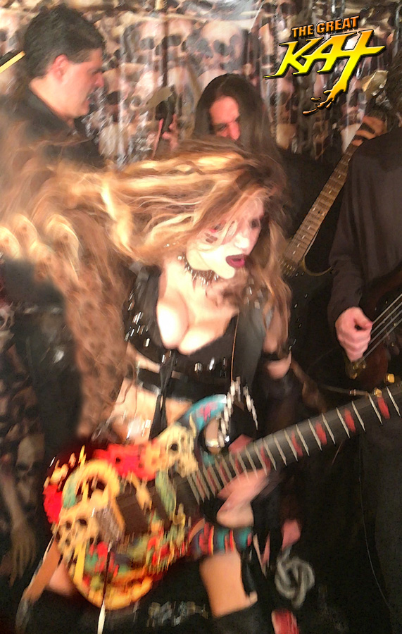 GODDESS SHREDS with her ALL-MALE BAND!!!  Sneak Peek from New DVD!