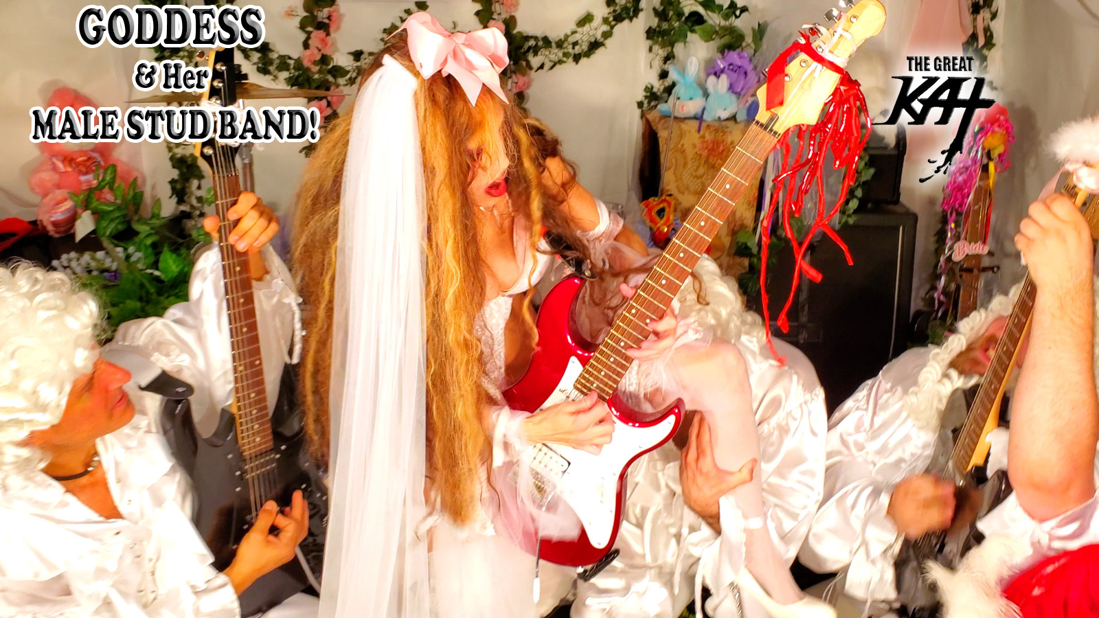 GODDESS & HER MALE-STUD BAND! MOZART'S THE MARRIAGE OF FIGARO OVERTURE by THE GREAT KAT!