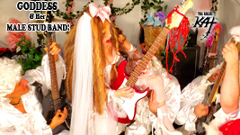GODDESS & HER MALE-STUD BAND! MOZART'S THE MARRIAGE OF FIGARO OVERTURE by THE GREAT KAT!