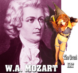 W.A. MOZART! THE GREAT KAT! MOZART'S THE MARRIAGE OF FIGARO OVERTURE by THE GREAT KAT!