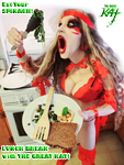 Eat Your SPINACH! LUNCH BREAK with THE GREAT KAT!!  MOZART'S THE MARRIAGE OF FIGARO OVERTURE by THE GREAT KAT!