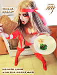 WHEAT BREAD! HEALTH FOOD with THE GREAT KAT! MOZART'S THE MARRIAGE OF FIGARO OVERTURE by THE GREAT KAT!