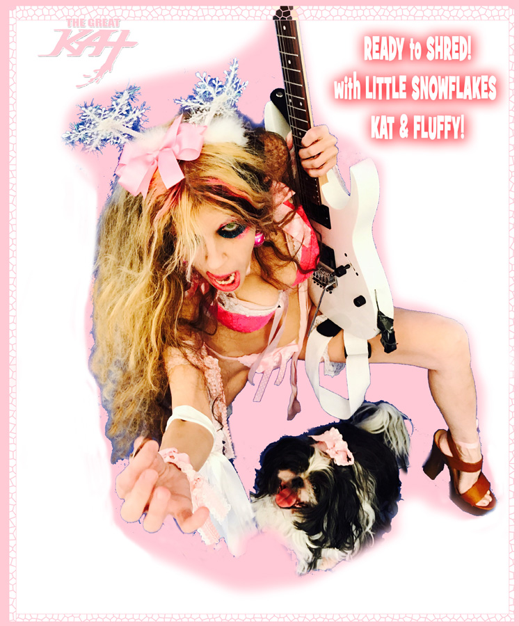 READY to SHRED! with LITTLE SNOWFLAKES KAT & FLUFFY! SNEAK PEEK FROM NEW GREAT KAT DVD!