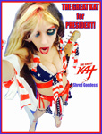 THE GREAT KAT for PRESIDENT! From The Great Kat's "TERROR" MUSIC VIDEO!! 