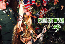 BATTLE CRY TO WAR! From The Great Kat's "TERROR" MUSIC VIDEO!