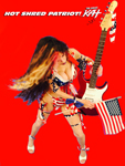 HOT SHRED PATRIOT! From The Great Kat's "TERROR" MUSIC VIDEO!