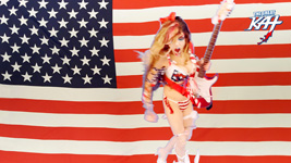 SHRED PATRIOT! From The Great Kat's "TERROR" MUSIC VIDEO!
