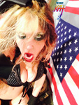 KITTY KAT PATRIOT LOVES the USA!! From The Great Kat's "TERROR" MUSIC VIDEO!