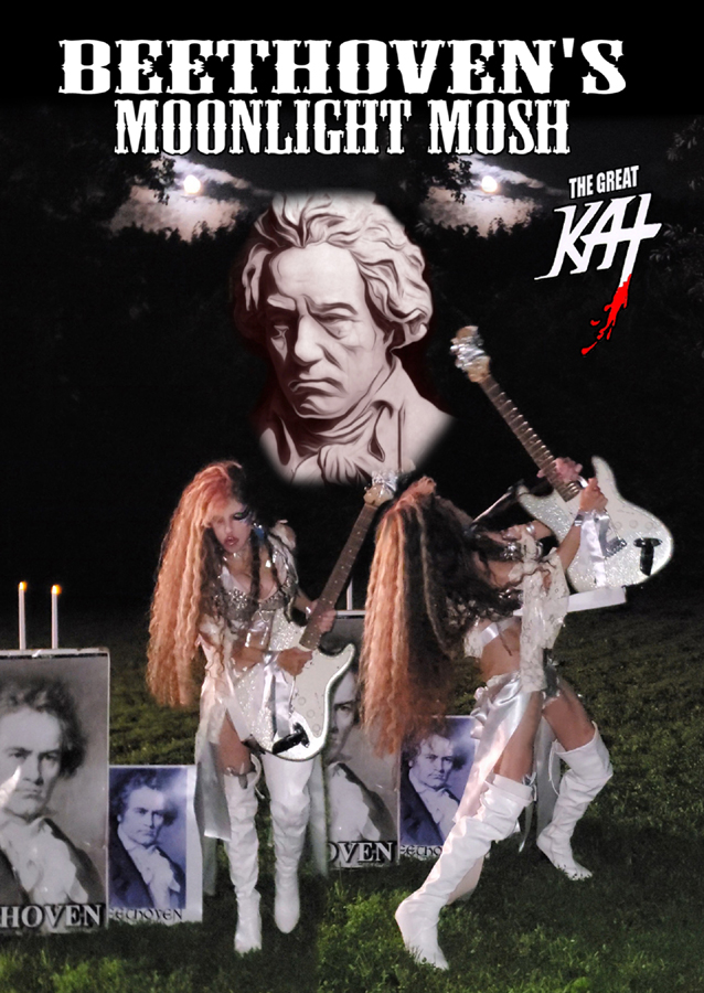 NEW BEETHOVEN'S MOONLIGHT MOSH GREAT KAT MUSIC VIDEO WORLD PREMIERE!
