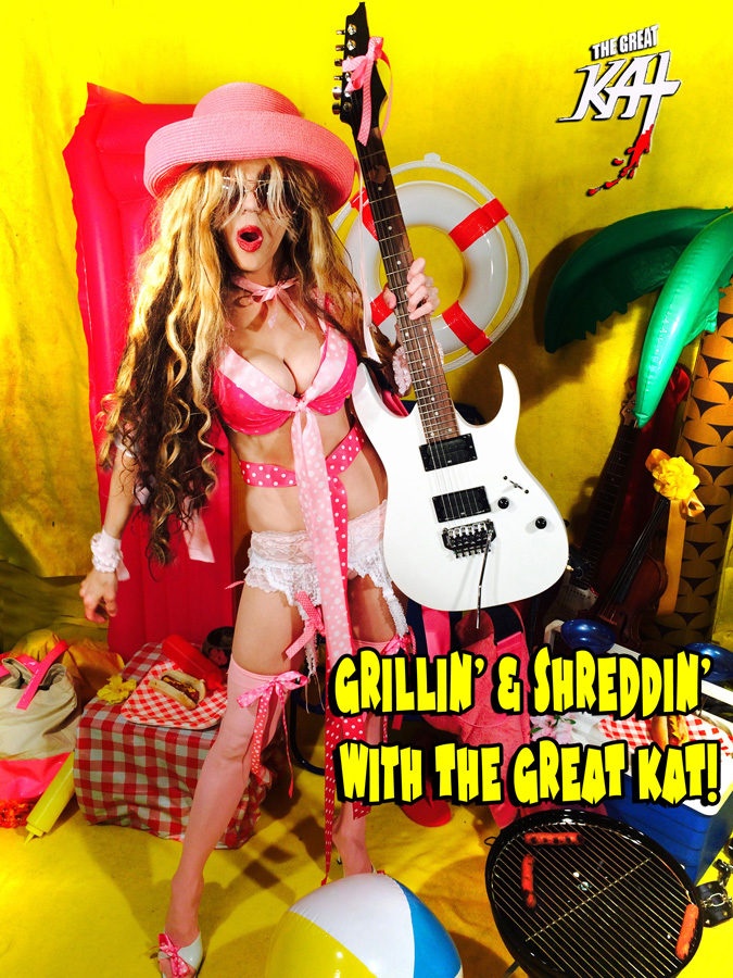 GRILLIN' & SHREDDIN' WITH THE GREAT KAT!