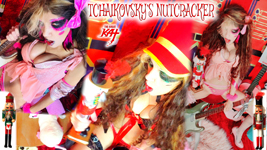 NEW! TCHAIKOVSKY'S "NUTCRACKER for GUITAR, VIOLIN AND SYMPHONY ORCHESTRA" METAL AND CLASSICAL DIGITAL, CD, MUSIC VIDEO by THE GREAT KAT GUITAR/VIOLIN GODDESS! NEW! "TCHAIKOVSKY, MENDELSSOHN, SHREDADEUS, SHREDTHOVEN" 7-SONG CD by THE GREAT KAT! 