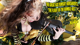 THE GREAT KAT/RIMSKY-KORSAKOV'S "THE FLIGHT OF THE BUMBLE-BEE"!