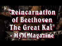 BEETHOVEN'S 5th SYMPHONY - THE GREAT KAT is the REINCARNATION of BEETHOVEN! COMMERCIAL for "BEETHOVEN'S GUITAR SHRED" DVD! 