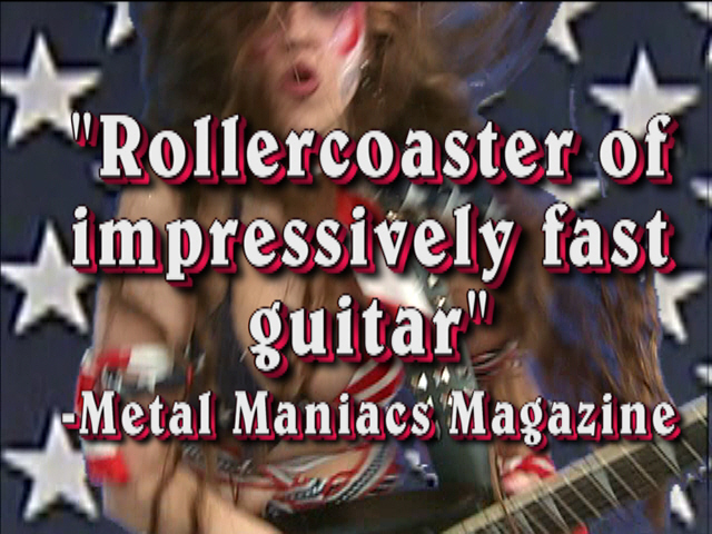 ZAPATEADO - THE GREAT KAT GUITAR/VIOLIN SHREDDER GOES PATRIOTIC in COMMERCIAL for "EXTREME GUITAR SHRED" DVD! 