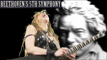 BEETHOVEN'S "5TH SYMPHONY" MUSIC VIDEO from "BEETHOVEN'S GUITAR SHRED" DVD!