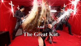 MUSIC VIDEO PHOTOS of THE GREAT KAT'S VIVALDI'S "THE FOUR SEASONS"!