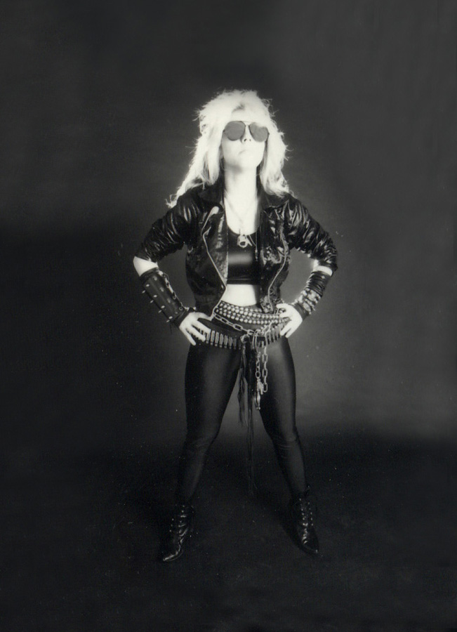RARE METAL HISTORY! The ONE and ONLY SPEED METAL GODDESS THE GREAT KAT from "WORSHIP ME OR DIE!" ERA!!!!