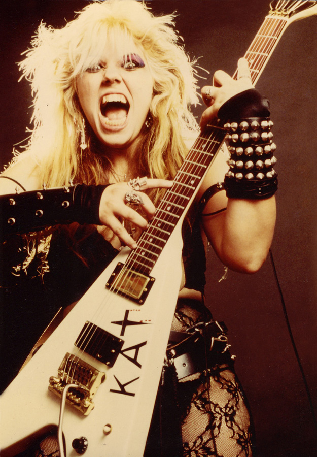 RARE!!! UNCROPPED, FULL-LENGTH GREAT KAT PHOTO USED on "WORSHIP ME OR DIE!" COVER!