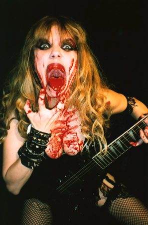 The Great Kat in "Blank Crisis" Blog