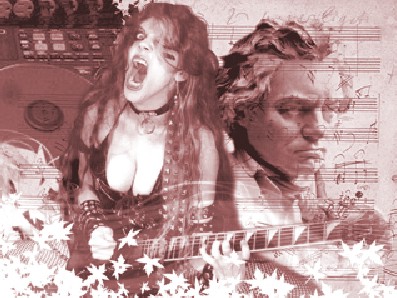 MILENIO'S FEATURE STORY ON THE GREAT KAT "DOUBLE-EDGED GUITARIST"! "To play faster is impossible. Great Kat is the fastest woman in the world of metal. Guitarist who reinvents Beethoven with great speed. Beethoven's Guitar Shred, a DVD which puts her virtuosity to the service of these musical geniuses, makes your hair stand on end. Her CDs are gems of virtuosity and ahead of time, always premised on speed. The guitarist makes the music flow and electrifies the senses, and she reminds us how great were those who contributed these notes to the history of music, and as with the metal, she knows how to combine them perfectly." - Israel Morales, Milenio (Mexico)